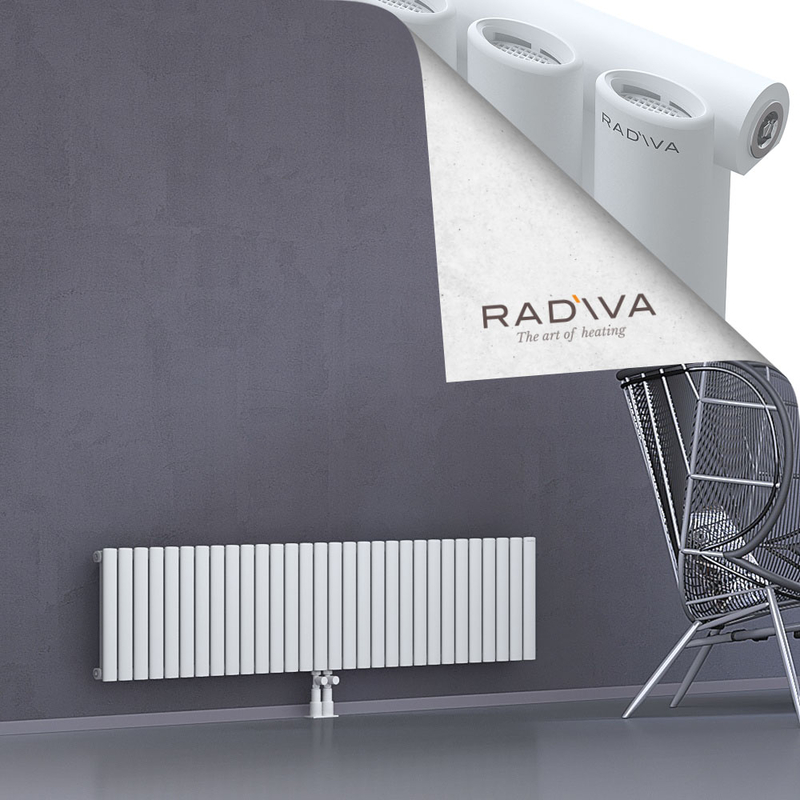 Bia Aluminium Radiator 400x1732 White