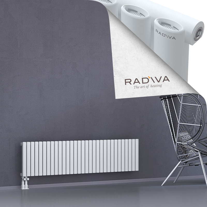 Bia Aluminium Radiator 400x1790 White