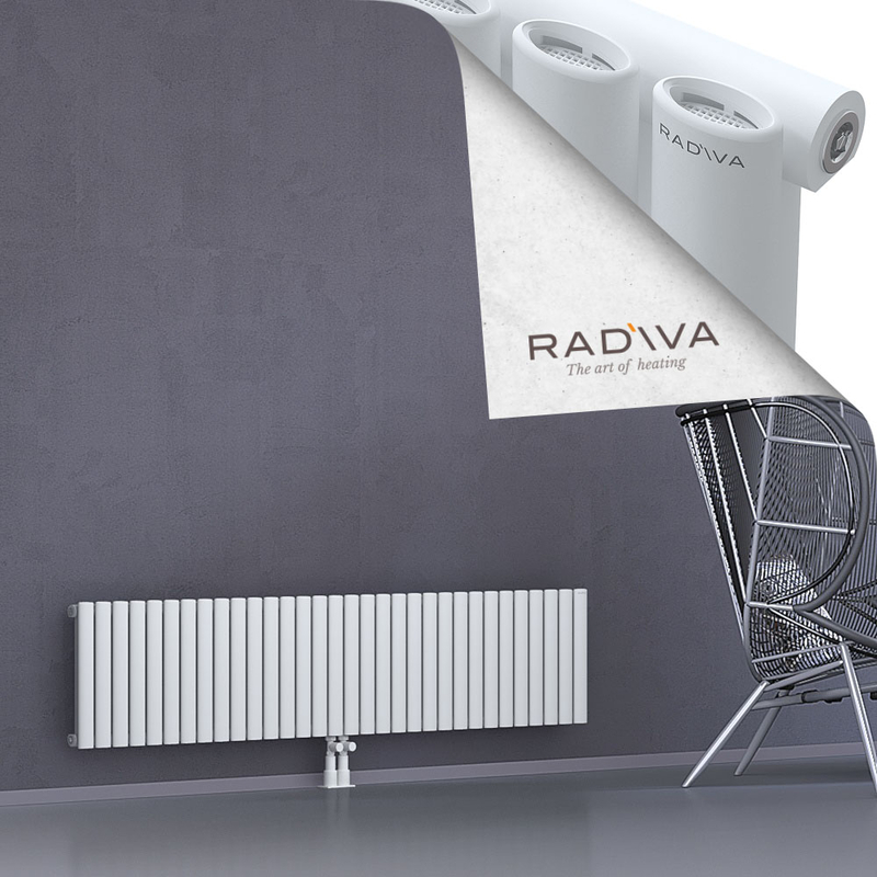 Bia Aluminium Radiator 400x1848 White