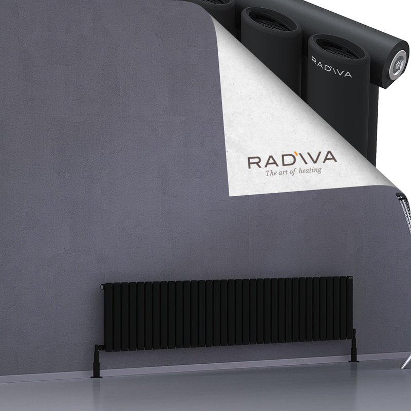 Bia Aluminium Radiator 400x1964 Black