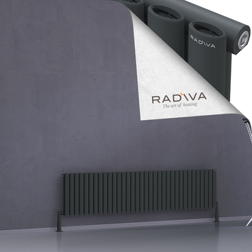 Bia Aluminium Radiator 400x1964 Dark Anthracite - Thumbnail