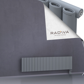 Bia Aluminium Radiator 400x1964 Grey - Thumbnail