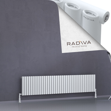 Bia Aluminium Radiator 400x2138 White - Thumbnail