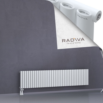 Bia Aluminium Radiator 400x2138 White - Thumbnail