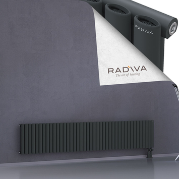 Bia Aluminium Radiator 400x2370 Dark Anthracite - Thumbnail