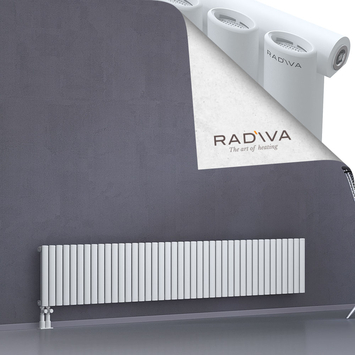 Bia Aluminium Radiator 400x2370 White - Thumbnail