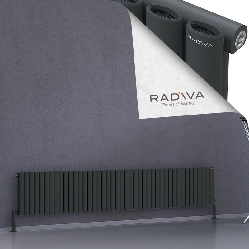 Bia Aluminium Radiator 400x2486 Dark Anthracite