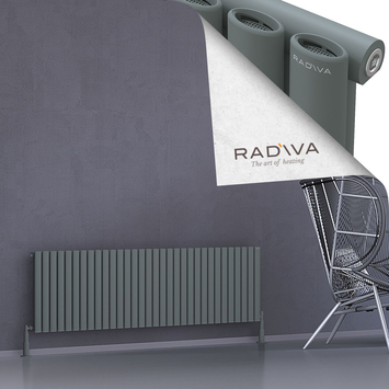 Bia Aluminium Radiator 500x1848 Anthracite - Thumbnail