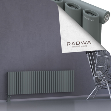 Bia Aluminium Radiator 500x1906 Anthracite - Thumbnail