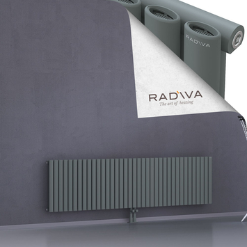 Bia Aluminium Radiator 500x2138 Anthracite - Thumbnail