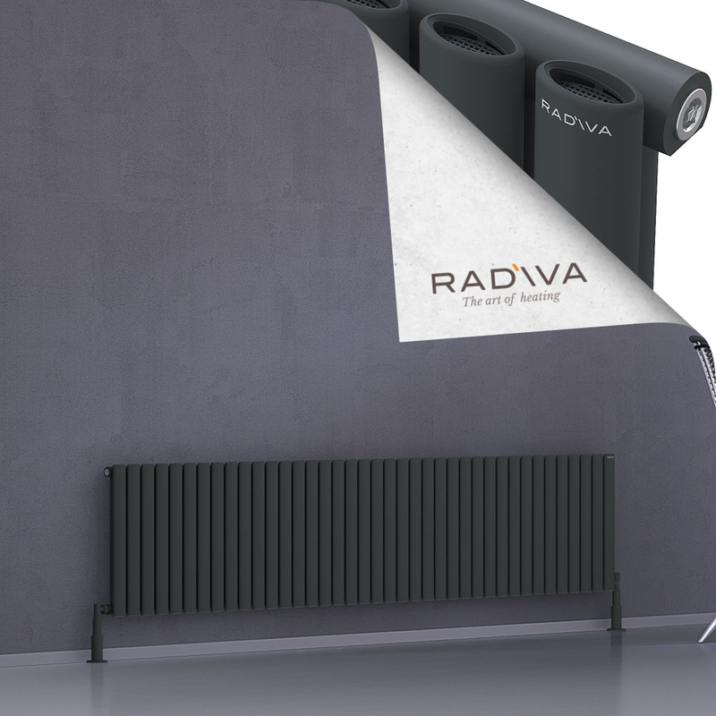 Bia Aluminium Radiator 500x2254 Dark Anthracite