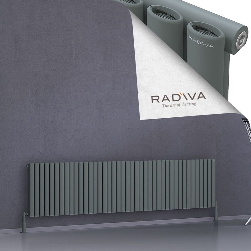 Bia Aluminium Radiator 500x2370 Anthracite