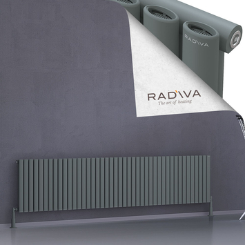 Bia Aluminium Radiator 500x2486 Anthracite - Thumbnail