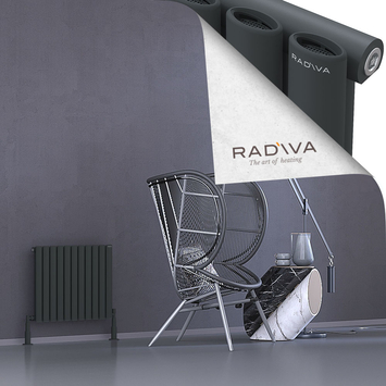 Bia Aluminium Radiator 500x630 Dark Anthracite - Thumbnail