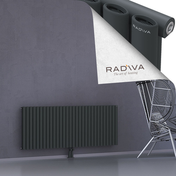 Bia Aluminium Radiator 600x1732 Dark Anthracite - Thumbnail