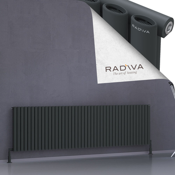 Bia Aluminium Radiator 600x2486 Dark Anthracite - Thumbnail