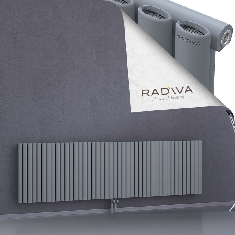 Bia Aluminium Radiator 600x2486 Grey