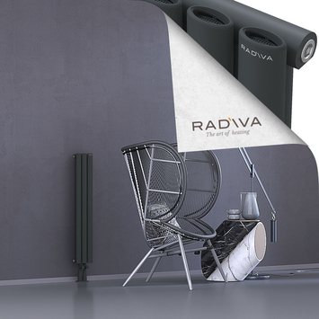 Bia Aluminium Radiator 900x166 Dark Anthracite - Thumbnail