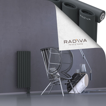 Bia Aluminium Radiator 900x398 Dark Anthracite - Thumbnail