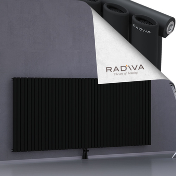 Bia Radiateur En Aluminium 1000x2486 Noir - Thumbnail