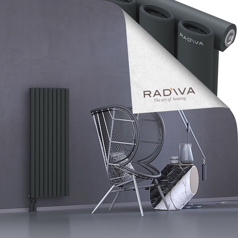 Bia Radiateur En Aluminium 1200x514 Anthracite Foncé