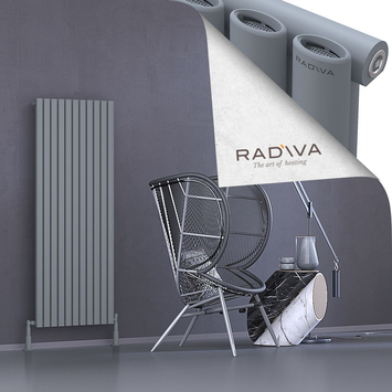 Bia Radiateur En Aluminium 1500x630 Gris - Thumbnail