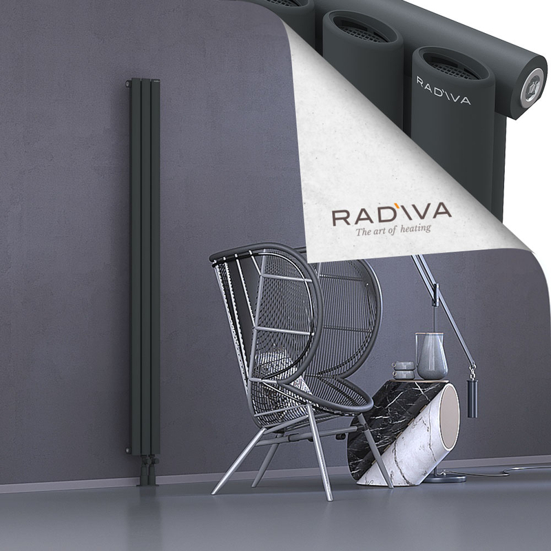 Bia Radiateur En Aluminium 1800x166 Anthracite Foncé