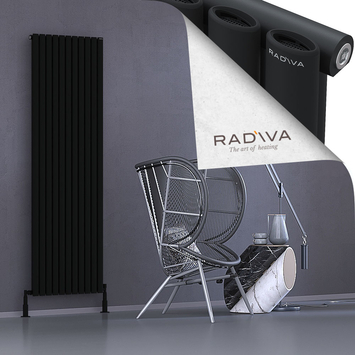 Bia Radiateur En Aluminium 1900x630 Noir - Thumbnail