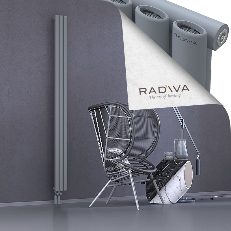 Bia Radiateur En Aluminium 2000x166 Gris