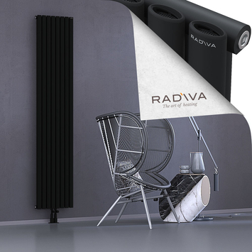 Bia Radiateur En Aluminium 2000x456 Noir - Thumbnail