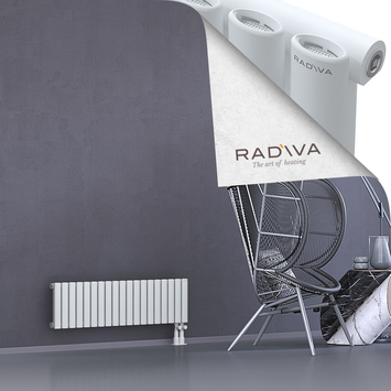 Bia Radiateur En Aluminium 300x1094 Blanc - Thumbnail