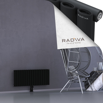 Bia Radiateur En Aluminium 400x1094 Noir - Thumbnail