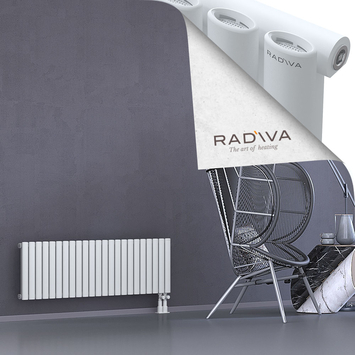 Bia Radiateur En Aluminium 400x1326 Blanc - Thumbnail