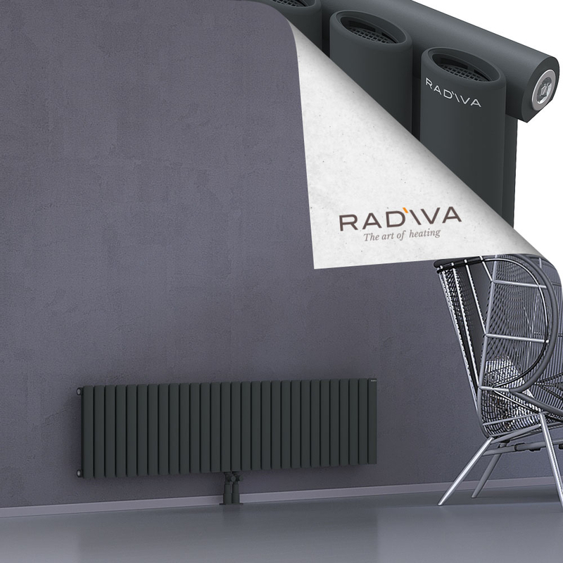 Bia Radiateur En Aluminium 400x1674 Anthracite Foncé