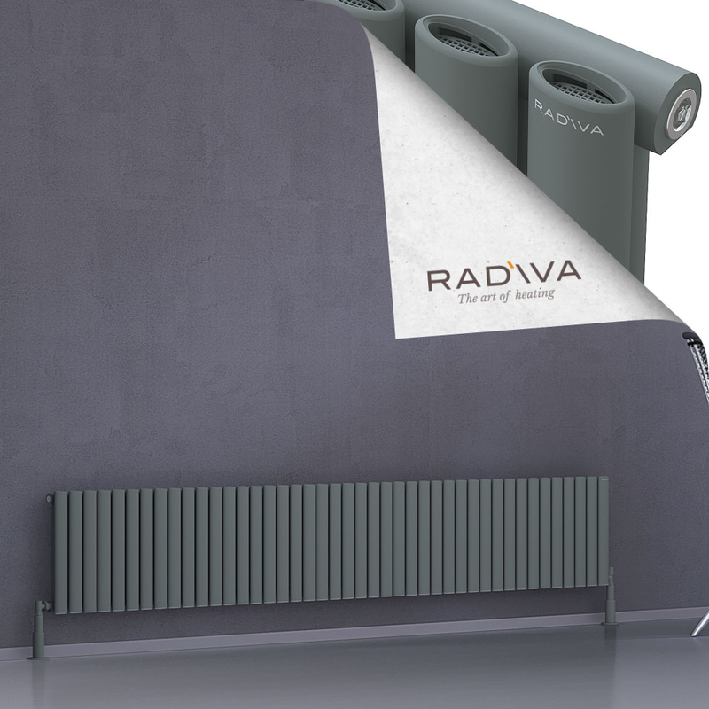 Bia Radiateur En Aluminium 400x2486 Anthracite