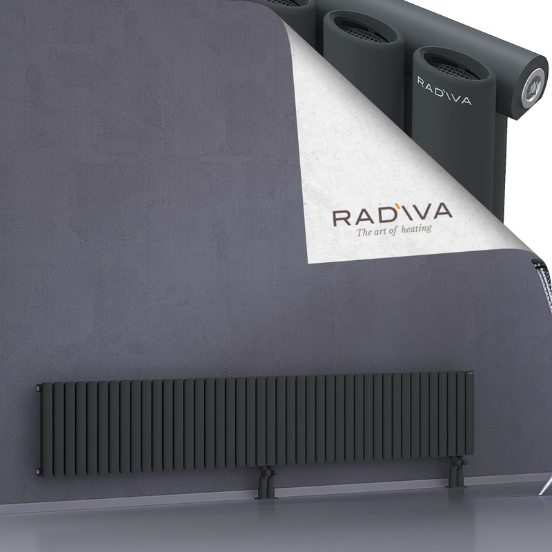 Bia Radiateur En Aluminium 400x2486 Anthracite Foncé