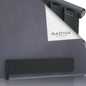 Bia Radiateur En Aluminium 400x2486 Anthracite Foncé - Thumbnail