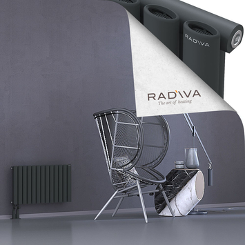 Bia Radiateur En Aluminium 400x746 Anthracite Foncé - Thumbnail