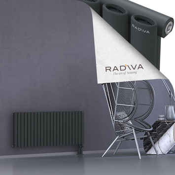 Bia Radiateur En Aluminium 500x1268 Anthracite Foncé - Thumbnail