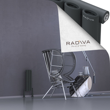 Bia Radiateur En Aluminium 500x166 Anthracite Foncé - Thumbnail