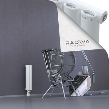 Bia Radiateur En Aluminium 600x166 Blanc - Thumbnail