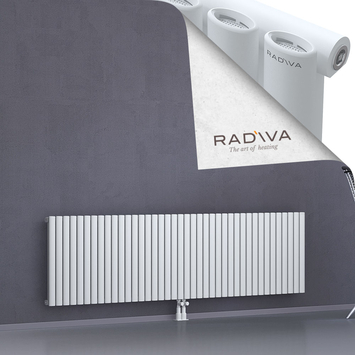 Bia Radiateur En Aluminium 600x2312 Blanc - Thumbnail