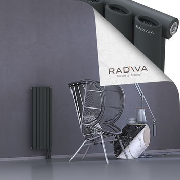 Bia Radiateur En Aluminium 900x340 Anthracite Foncé - Thumbnail