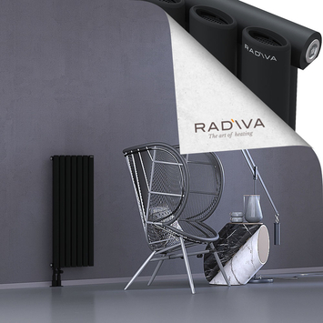 Bia Radiateur En Aluminium 900x398 Noir - Thumbnail