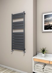 Bora Bora Decorative Towel Warmer 500x1200 Anthracite - Thumbnail