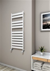 Bora Bora Decorative Towel Warmer 500x1200 White - Thumbnail