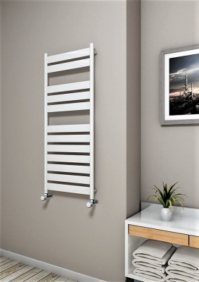 Bora Bora Decorative Towel Warmer 500x1200 White