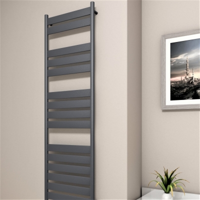 Bora Bora Decorative Towel Warmer 500x1600 Anthracite