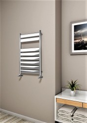 Bora Bora Decorative Towel Warmer 500x800 Chrome - Thumbnail