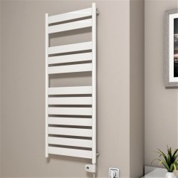 Bora Bora Electric Towel Warmer 300 Watt 500x1200 White (Thesis Thermostat) - Thumbnail